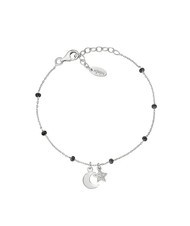 AMEN CANDY CHARM Stern-Mond-Silberarmband - Armbänder