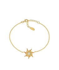 AMEN SOLE Silberarmband mit Zirkonen - Armbänder