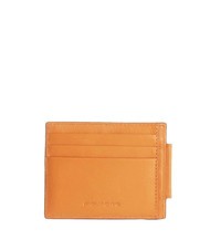 PIQUADRO URBAN Kreditkartenetui aus Leder mit Reißverschluss ORANGE - Brieftaschen Herren - 1