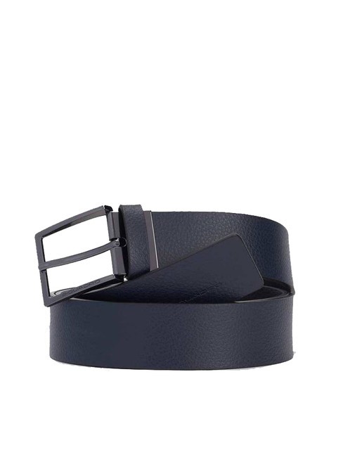 PIQUADRO MODUS RESTYLING Wendegürtel aus Leder Schwarz Blau - Gürtel