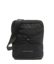 PIQUADRO OTELLO Gro&szlig;e iPad-Tasche Schwarz - Umh&auml;ngetaschen Herren - 1