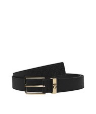 TOMMY HILFIGER TH SQUARE MONOGRAM Lederg&uuml;rtel - G&uuml;rtel