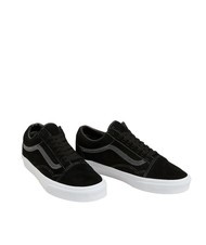 VANS OLD SKOOL Wildleder-Sneaker Schwarz - Schuhe Unisex - 1