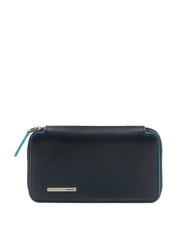 PIQUADRO BLUE SQUARE  Geldbörse aus Vollnarbenleder - Brieftaschen Herren