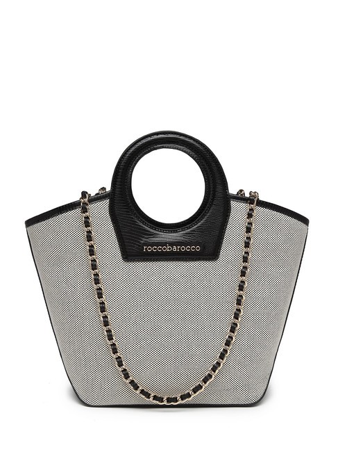 ROCCOBAROCCO REA Doppelte Transporttasche Schwarz - Damentaschen