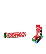 HAPPY SOCKS BIG DOT SNOWMAN Geschenkset mit 2 Paar Socken - Herrensocken/Herrenstrümpfe