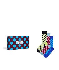 HAPPY SOCKS MULTICOLOR Geschenkset mit 3 Paar Socken - Unisex-Socken