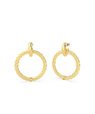 GUESS LET S GET LOUD Ohrringe mit Torchon-Creolen - Ohrringe