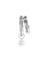GUESS CRAZY EARRINGS Einzelner baumelnder Ear Cuff-Ohrring SILBER - Ohrringe - 1