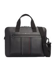 TOMMY HILFIGER TH FOUNDATION 13" PC-Aktentasche Schwarz - Arbeitstaschen - 1