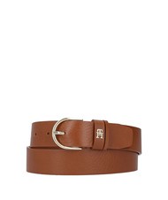 TOMMY HILFIGER ESSENTIAL EFFORTLESS Hergestellt in Italien Lederg&uuml;rtel - G&uuml;rtel