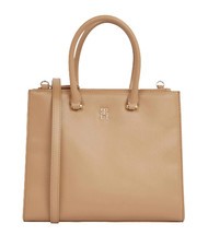TOMMY HILFIGER TH ETERNITY M Handtasche, mit Schultergurt Safari-Leinwand - Damentaschen - 1