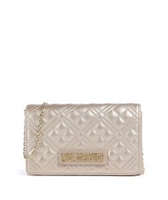 LOVE MOSCHINO QUILTED Clutch mit Kettenschulterriemen Gold - Damentaschen - 1
