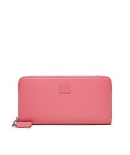 TOMMY HILFIGER TOMMY JEANS ESS MUST  Portemonnaie mit umlaufendem Reißverschluss adrettes Rosa - Brieftaschen Damen - 1