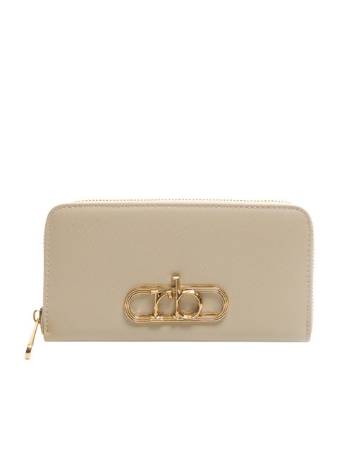 ROCCOBAROCCO LUCE Große Geldbörse mit umlaufendem Reißverschluss nicht-gerade weiss - Brieftaschen Damen