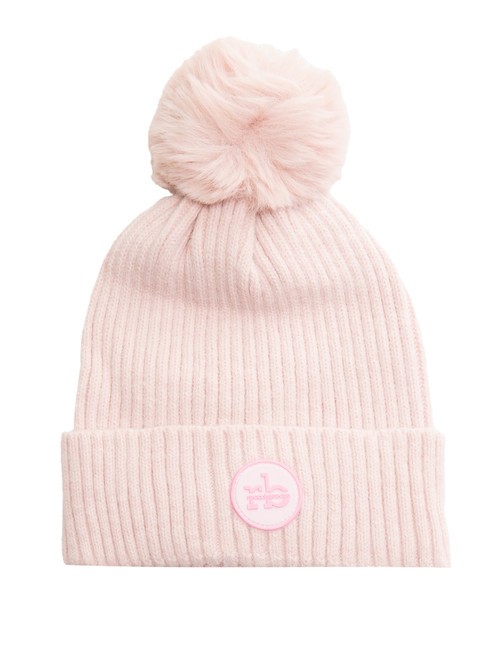 ROCCOBAROCCO PON PON Kappe mit Manschette Gesichtspuder - Mützen/Hüte