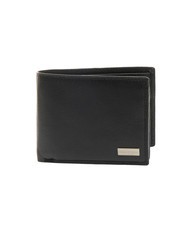 ROCCOBAROCCO ALEX Lederbrieftasche mit Klappe und Münzen Schwarz - Brieftaschen Herren - 1