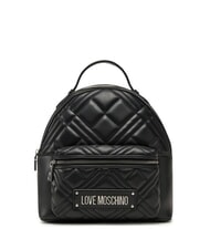 LOVE MOSCHINO QUILTED Rucksack mit Tasche Schwarz Schwarz - Damentaschen - 1