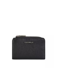 COCCINELLE METALLIC SOFT Kleine Geldbörse aus Leder - Brieftaschen Damen