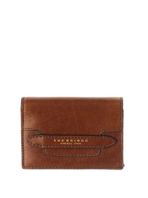 THE BRIDGE LUCREZIA  Mittelgroße Lederbrieftasche BRAUN - Brieftaschen Damen
