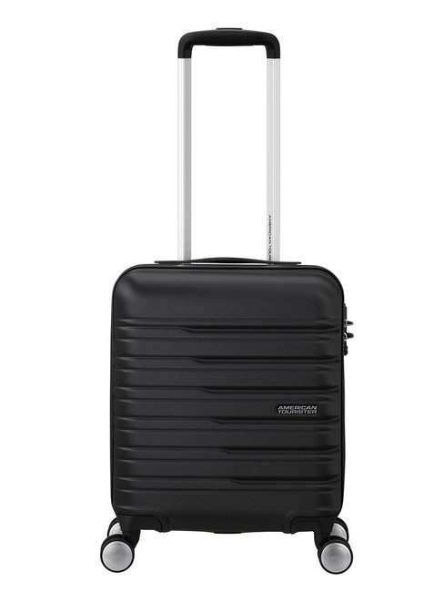 AMERICAN TOURISTER FLASHLINE Untersitzer-Trolley Schatten schwarz - Handgepäck
