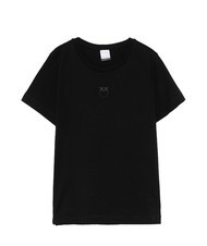 PINKO BUSSOLOTTO T-Shirt mit Logo - T-Shirts und Tops für Damen