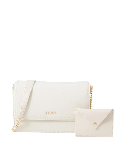 LIUJO MANHATTAN Umhängetasche mit Beutel Creme - Damentaschen