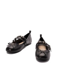 PINKO GIOIA Ballerinas aus Leder mit zwei Riemen - Damenschuhe