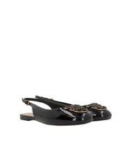 PINKO MAGGY Glänzende Ballerinas mit Slingback schwarze Limousine - Damenschuhe - 1