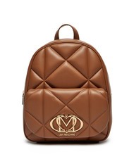 LOVE MOSCHINO GEOMETRIC Rucksack mit Tasche Kamel - Damentaschen - 1