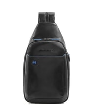 PIQUADRO BLUE SQUARE One-Shoulder-Rucksack aus Leder - Umhängetaschen Herren