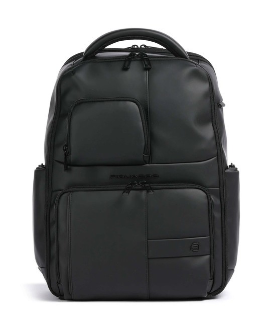 PIQUADRO WOLLEM Rucksack für 14" PC/12,9" iPad Schwarz - PC-Rucksäcke