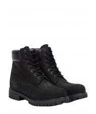 TIMBERLAND 6 INCH PREMIUM Stiefeletten aus Leder SCHWARZ - Herrenschuhe - 1