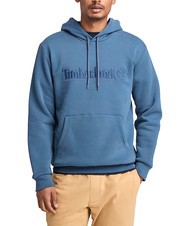 TIMBERLAND EMBROIDERY TONAL Kapuzenpullover dunkler Jeansstoff - Sweatshirts Herren - 1