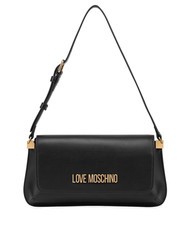 LOVE MOSCHINO LOGO LETTERING Umhängetasche Schwarz - Damentaschen - 1