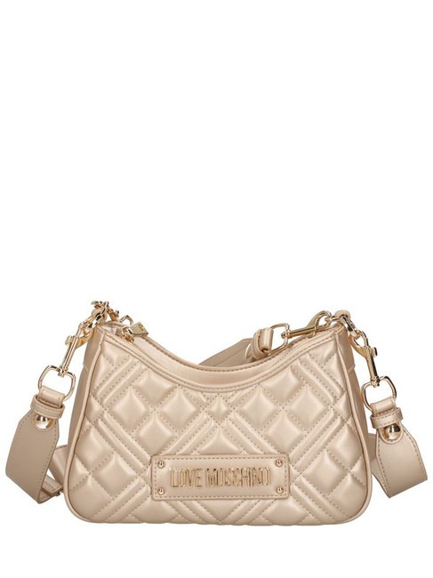 LOVE MOSCHINO QUILTED LM Umhängetasche Gold - Damentaschen