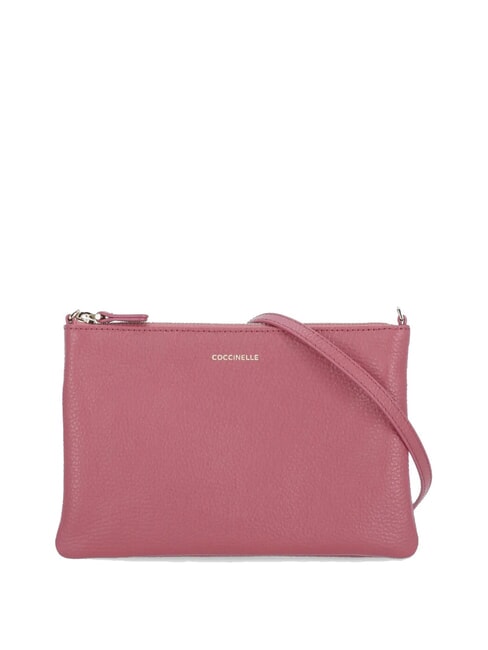 COCCINELLE BEST CROSSBODY Minitasche aus Leder Fruchtfleisch rosa - Damentaschen