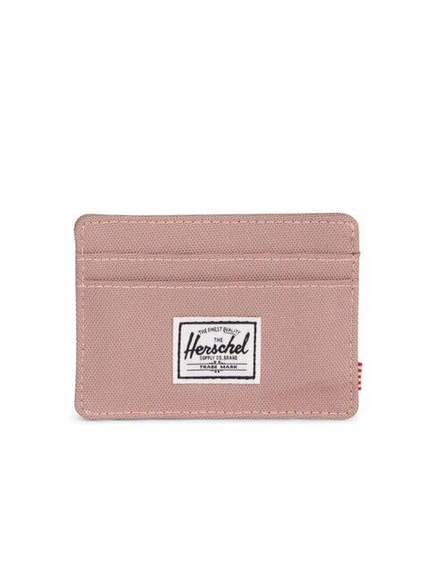 HERSCHEL CHARLIE RFID Flacher Kartenhalter ESCHE ROSE - Brieftaschen Herren