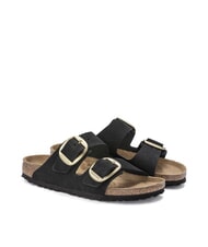 BIRKENSTOCK ARIZONA BIG BUCKLE Slipper-Sandale aus Nubukleder - Damenschuhe