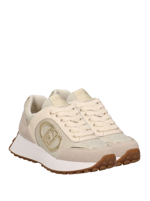 LIUJO LOLO 17 Glitzer-Sneaker Sand - Damenschuhe