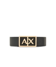 ARMANI EXCHANGE A|X BUCKLE Gürtel mit Maxi-Logo - Gürtel