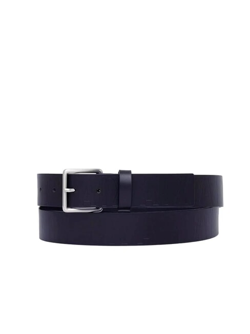 ARMANI EXCHANGE A|X EMBOSSED Verkürzbarer Gürtel Navy blau - Gürtel
