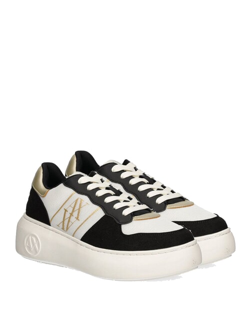 ARMANI EXCHANGE A|X Plateau-Sneaker bla / wow - Damenschuhe