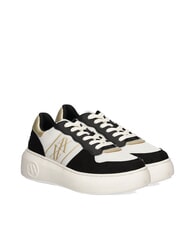 ARMANI EXCHANGE A|X Plateau-Sneaker bla / wow - Damenschuhe - 1