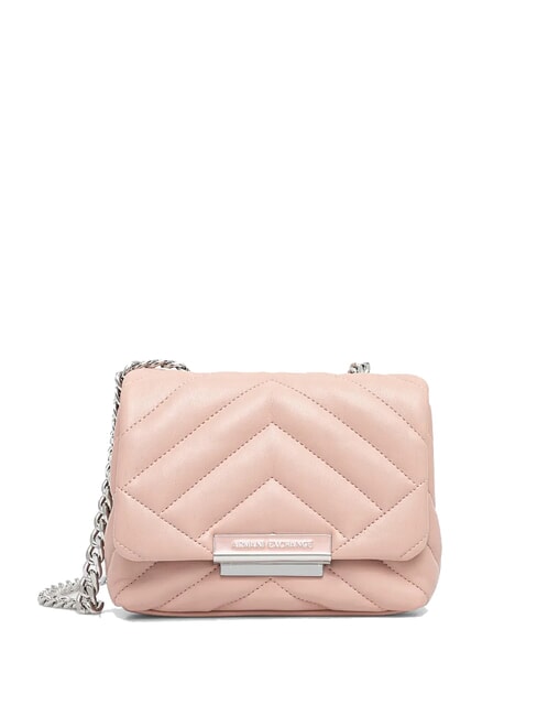 ARMANI EXCHANGE A|X MATELASSE Mini-Umhängetasche Milchpunsch - Damentaschen