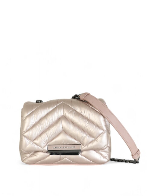ARMANI EXCHANGE A|X PUFFY Mini-Stepptasche Roségold - Damentaschen