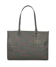 ARMANI EXCHANGE A|X MONOGRAM Schulter-Shopper-Tasche - Damentaschen