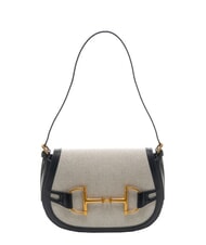 TOSCA BLU POSITANO Tasche mit Klappe und Jacquard-Einsätzen - Damentaschen