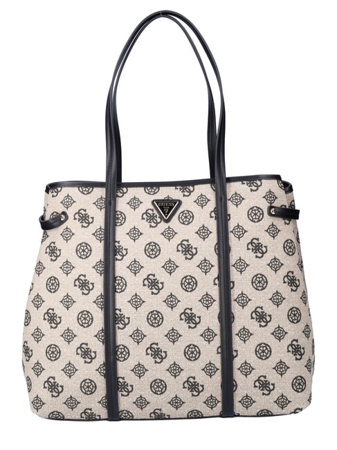 GUESS BEYZA  Umhängetasche schwarzes Logo - Damentaschen