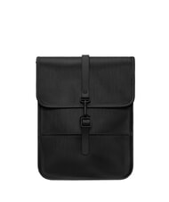 RAINS BACKPACK MICRO Rucksack mit Tablet-Halterung schwarze Maserung - Rucks&auml;cke f&uuml;r Schule &amp; Freizeit - 1